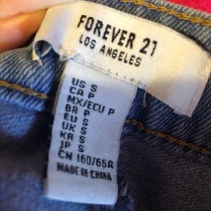Jean skirt from forever 21